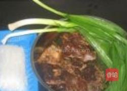 青蒜粉丝羊肉的做法图解1