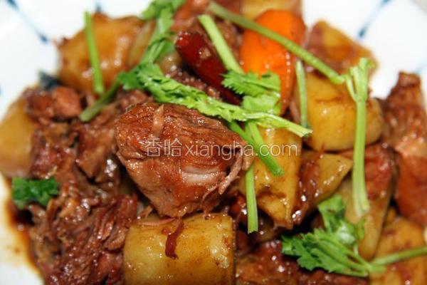 土豆炖牛肉