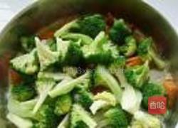 西兰花烧肉圆的做法图解6