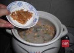 豆腐粒香菇干鱿鱼粥的做法图解15