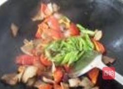 红椒四季豆炒腊肉的做法图解7