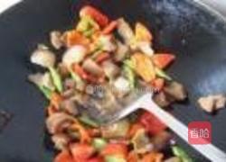 红椒四季豆炒腊肉的做法图解8