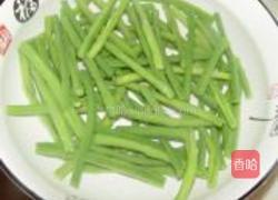 麻汁豆角的做法图解4
