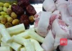山药银杏炖猪手的做法图解2