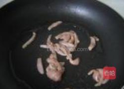 韭菜蛋皮炒肉丝的做法图解4