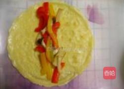 彩蔬鸡蛋卷的做法图解7