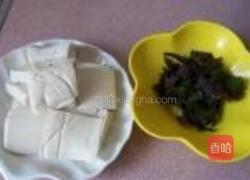 紫苏煎豆腐的做法图解2