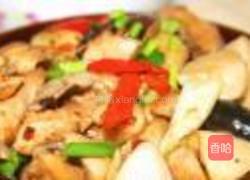 什菌三杯鸡的做法图解13