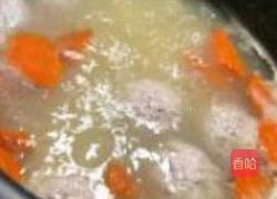 土豆红萝卜狮子头的做法图解3