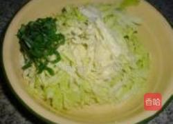 白菜炒面的做法图解5