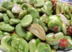 蒜香辣味蚕豆米的做法图解6