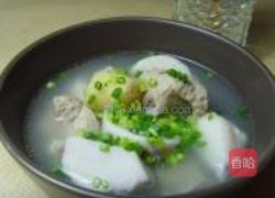 芋头仔排汤的做法图解6