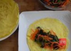 蔬菜鸡蛋卷的做法图解5