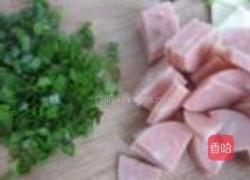 火腿西葫芦的做法图解2