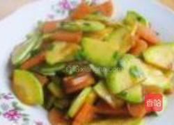 火腿西葫芦的做法图解7