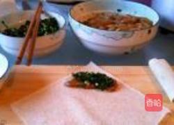 荠菜黄鱼春卷的做法图解5