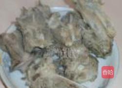 羊骨汤汆粉丝的做法图解3