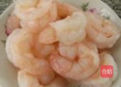 虾仁麻酱莴笋的做法图解4