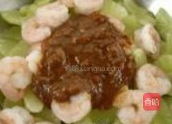 虾仁麻酱莴笋的做法图解8