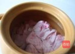 黄豆猪手煲的做法图解4