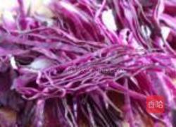 双色甘蓝的做法图解3