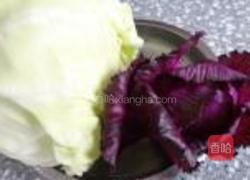 双色甘蓝的做法图解1