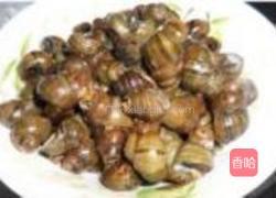 紫苏炒螺丝的做法图解6
