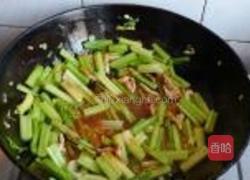 醬炒芹菜肉絲的做法圖解8
