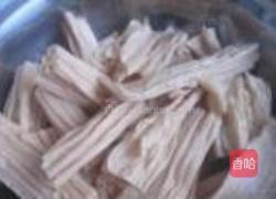 拌腐竹黄瓜金针菇的做法图解4