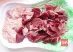 姜葱爆炒鸭肾的做法图解4