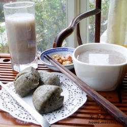 黑芝麻豆渣馒头的做法[图]