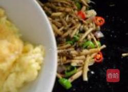 茶树菇炒蛋的做法图解10