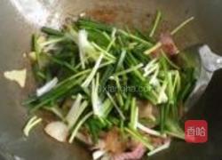 腊肉炒藠头的做法图解8