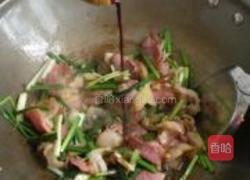 腊肉炒藠头的做法图解9