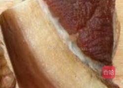 腊肉炒藠头的做法图解1