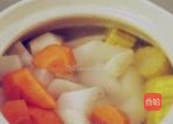 红白萝卜大骨汤的做法图解5