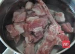 干豆角烧猪肩肉的做法图解2