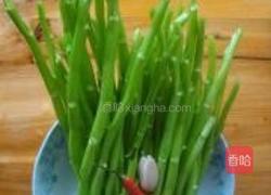 素炒空心菜梗的做法图解1