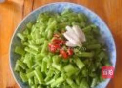 素炒空心菜梗的做法图解2