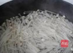 金针菇烧玉子豆腐的做法图解4