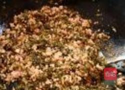 雪里蕻炒肉末的做法图解6