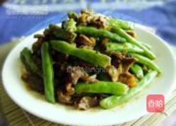 扁豆炒鸡胗的做法图解10