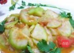 番茄炒瓠子的做法图解8