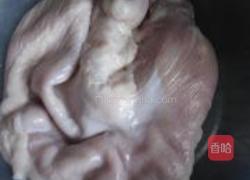 白切猪肚的做法图解1