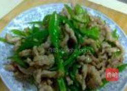 青椒肉丝的做法图解8
