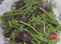 藜蒿炒香肠的做法图解8