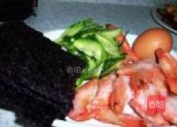 紫菜海鲜汤的做法图解2