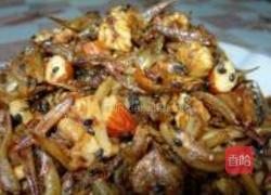 香炒小银鱼的做法图解7