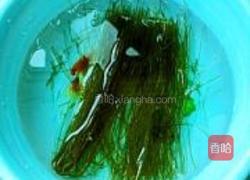 黄豆芽炒粉丝的做法图解2