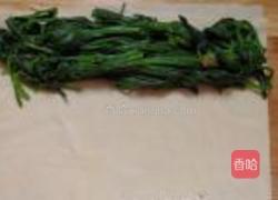 千张菠菜卷的做法图解7